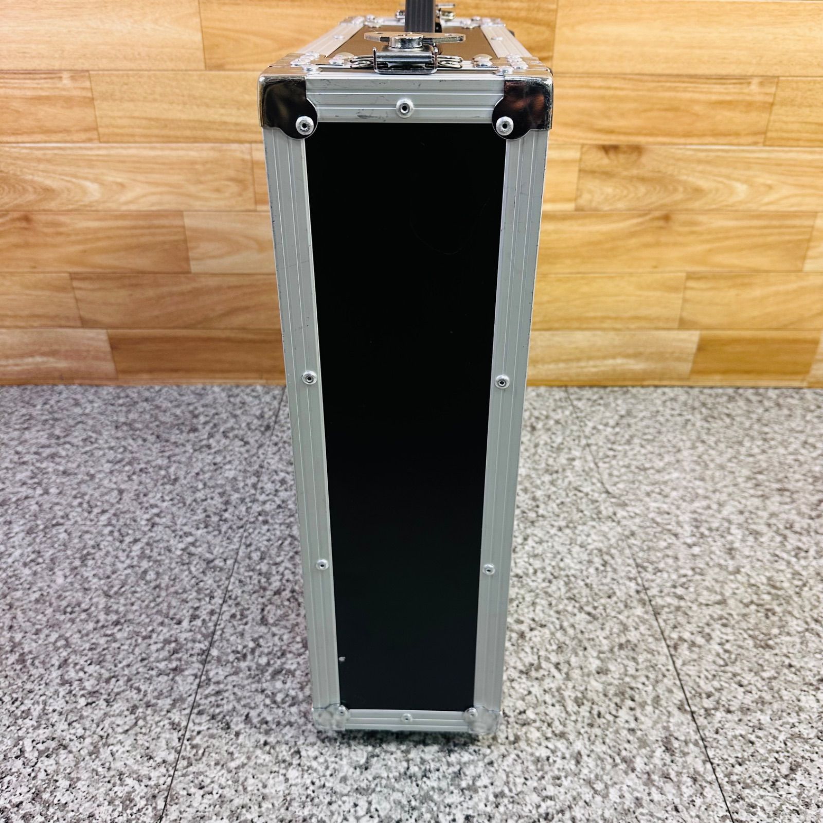 ✨美品✨3U ラックケース 機材ケース ハードケース 3Uラックケース 黒 ラックケース 3U アルミ ハードケース ブラック 収納 - メルカリ