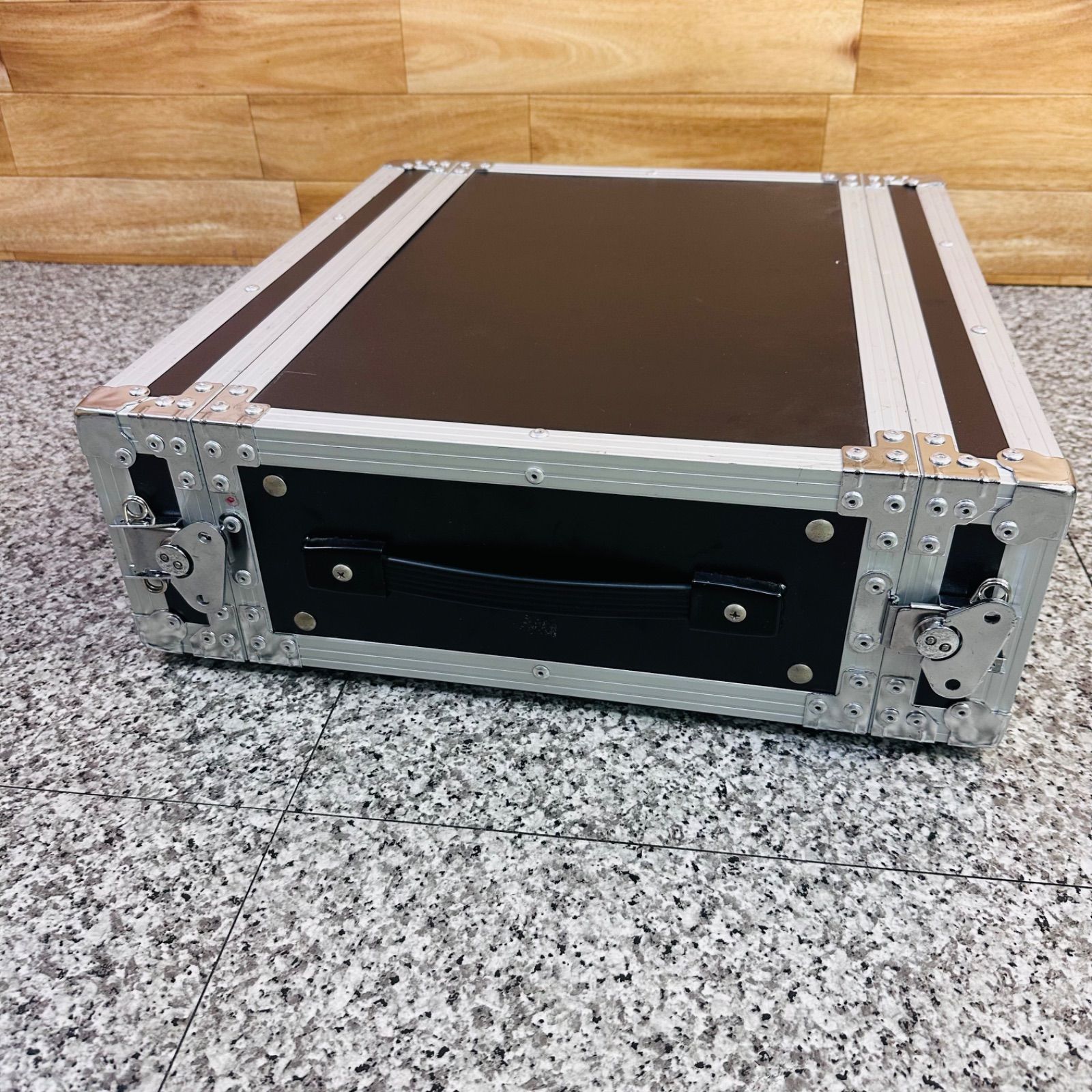 ラックケース 3U アルミ ハードケース ブラック 収納 - メルカリ