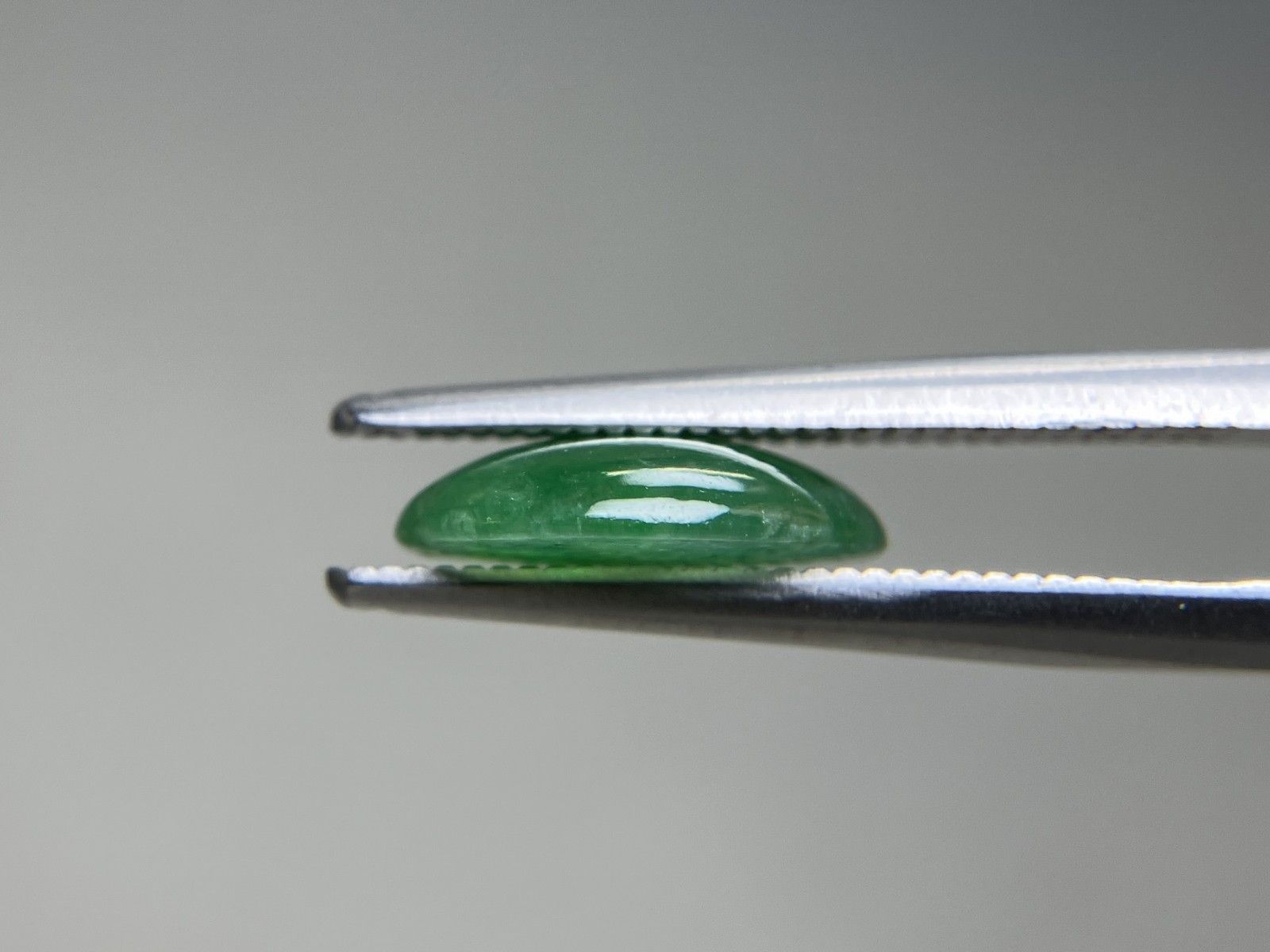 ひすい（ヒスイ 翡翠） 天然 2.377ct 宝石ソーティング付き 10.7㎜×8.6