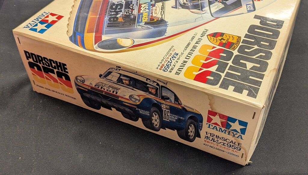 タミヤ 1/12電動RC 4輪駆動ラリースペシャル（オンオフ両用） ポルシェ
