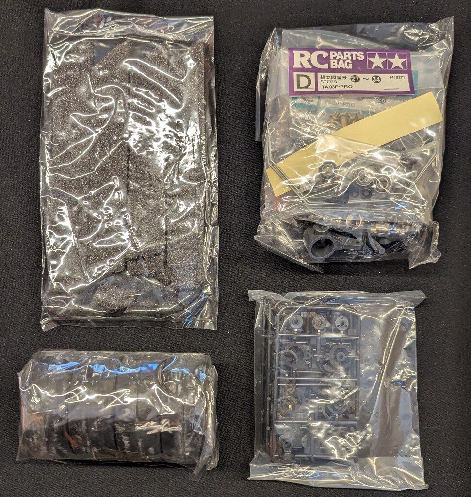 タミヤ 1/10 電動RC4WDレーシングカー TA03F・PROベルトドライブ4WD