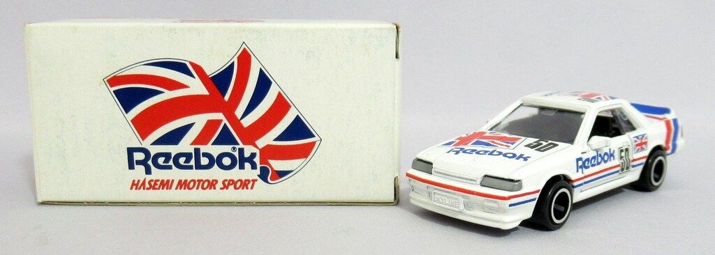 トミカ Reebok特注 ReebokスカイラインGT-R シールま未貼 トミカ