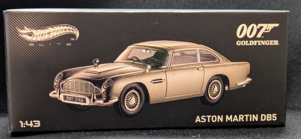 定番人気，人気セール MATTEL 1/43 Hotwheels ELITE ASTONMARTINDB5 BLY26 Hot Wheels(ホットウィール)