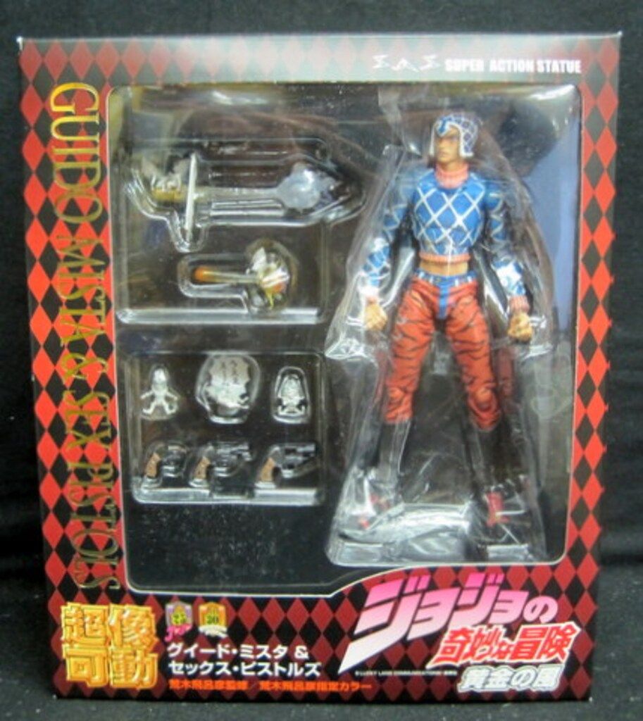 メディコス 超像可動 ジョジョ5部 ミスタ&ピストルズ 超像可動 ジョジョ5部 34
