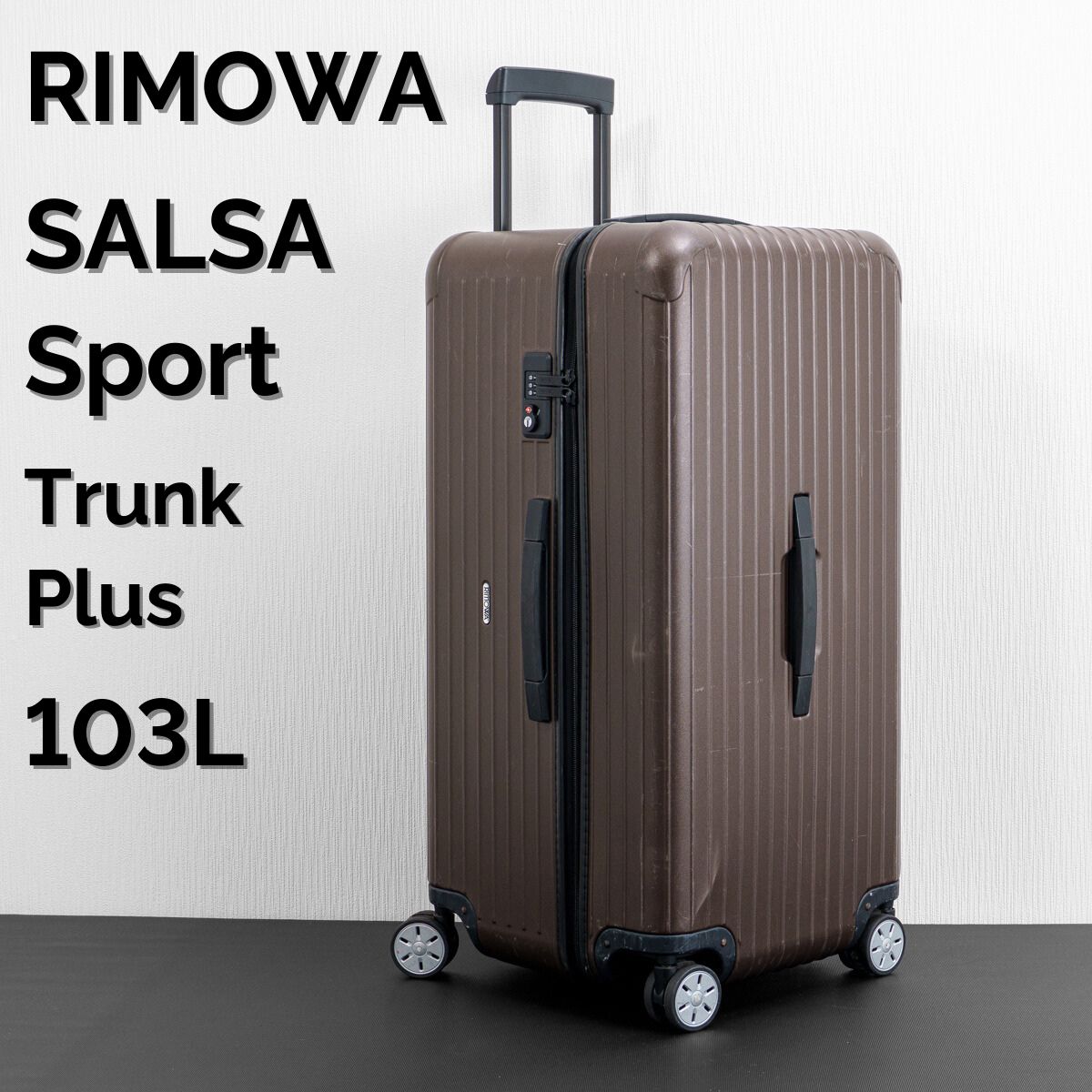 RIMOWA リモワ SALSA Sport サルサスポーツ トランクプラス 103L 4輪