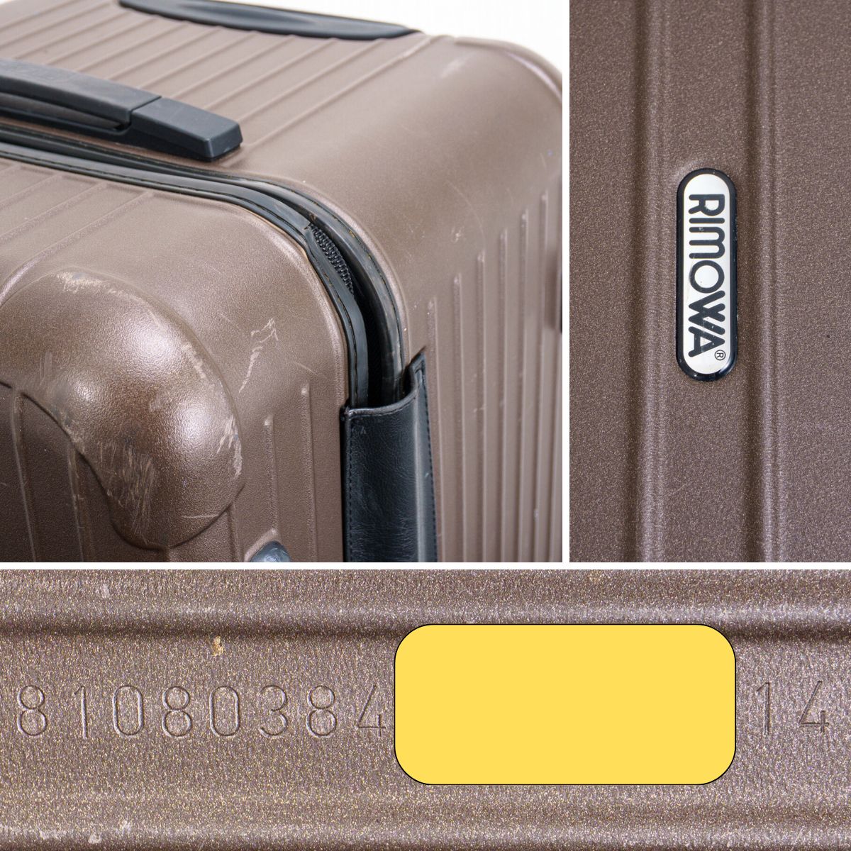 RIMOWA リモワ SALSA Sport サルサスポーツ トランクプラス 103L 4輪