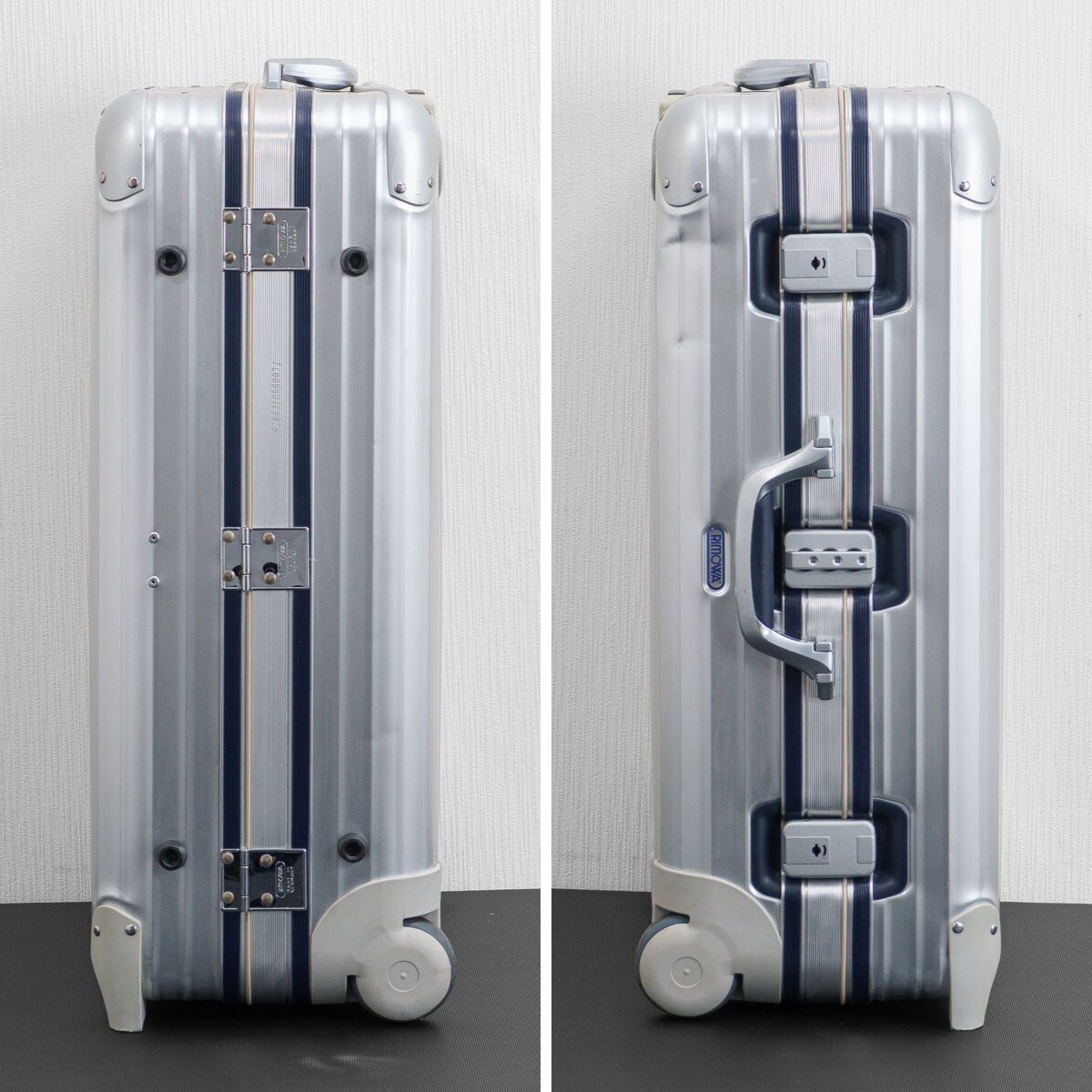 美品 RIMOWA リモワ SilverIntegral シルバーインテグラル 63L 2輪 TSA