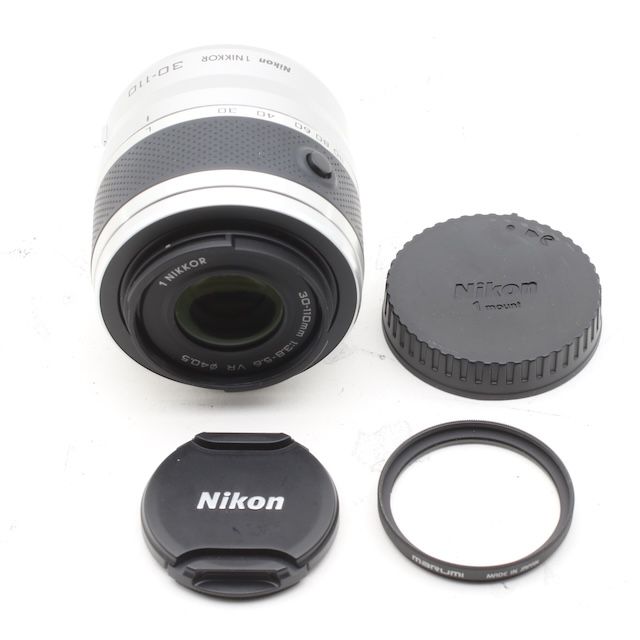 Nikon 望遠ズームレンズ 1 NIKKOR VR 30-110mm f/3.8-5.6 シルバー