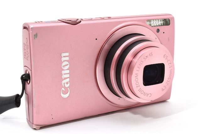 並品＞ Canon デジタルカメラ IXY 420F ピンク 光学5倍ズーム 広角24mm