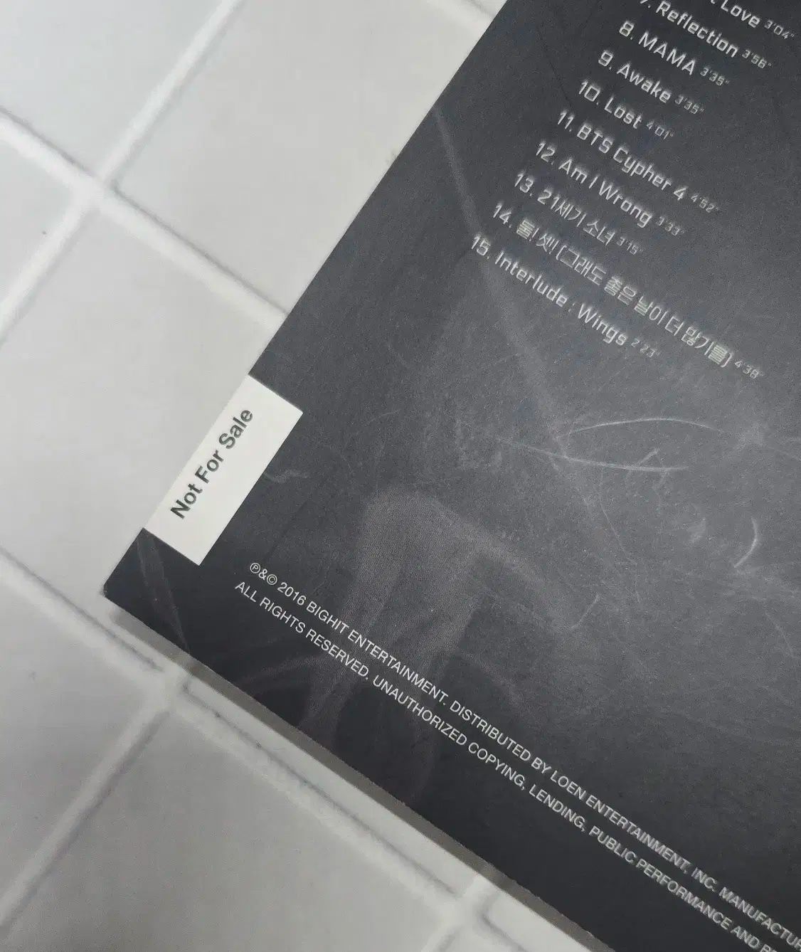 BTS（防弾少年団・バンタン） サイン入り アルバム BTS signed album