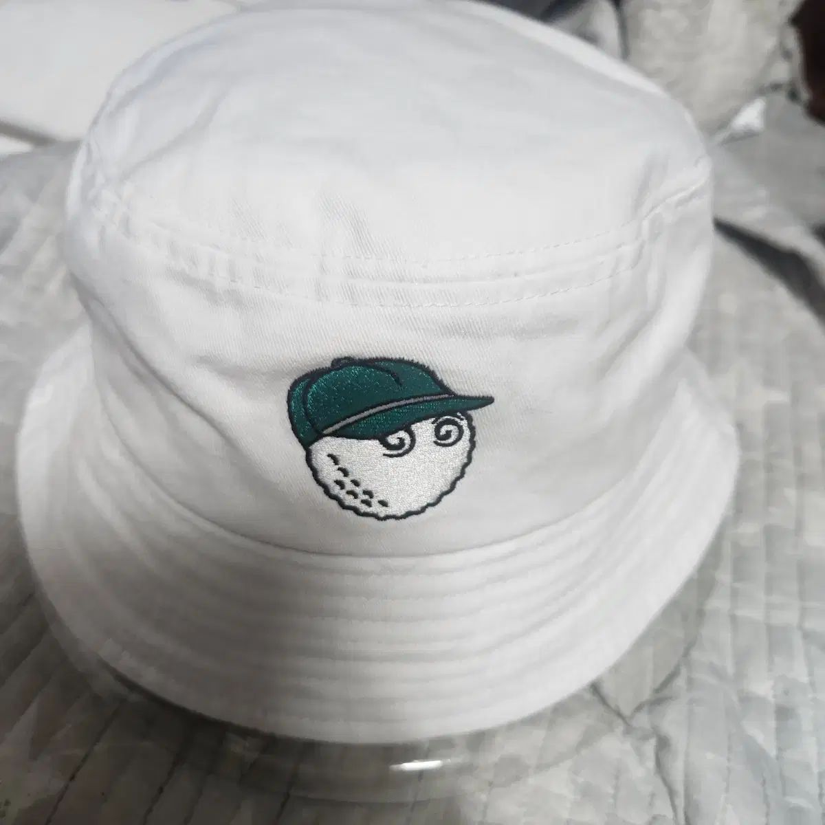 MALBON GOLF マルボンゴルフ 白 バケットハット - メルカリ