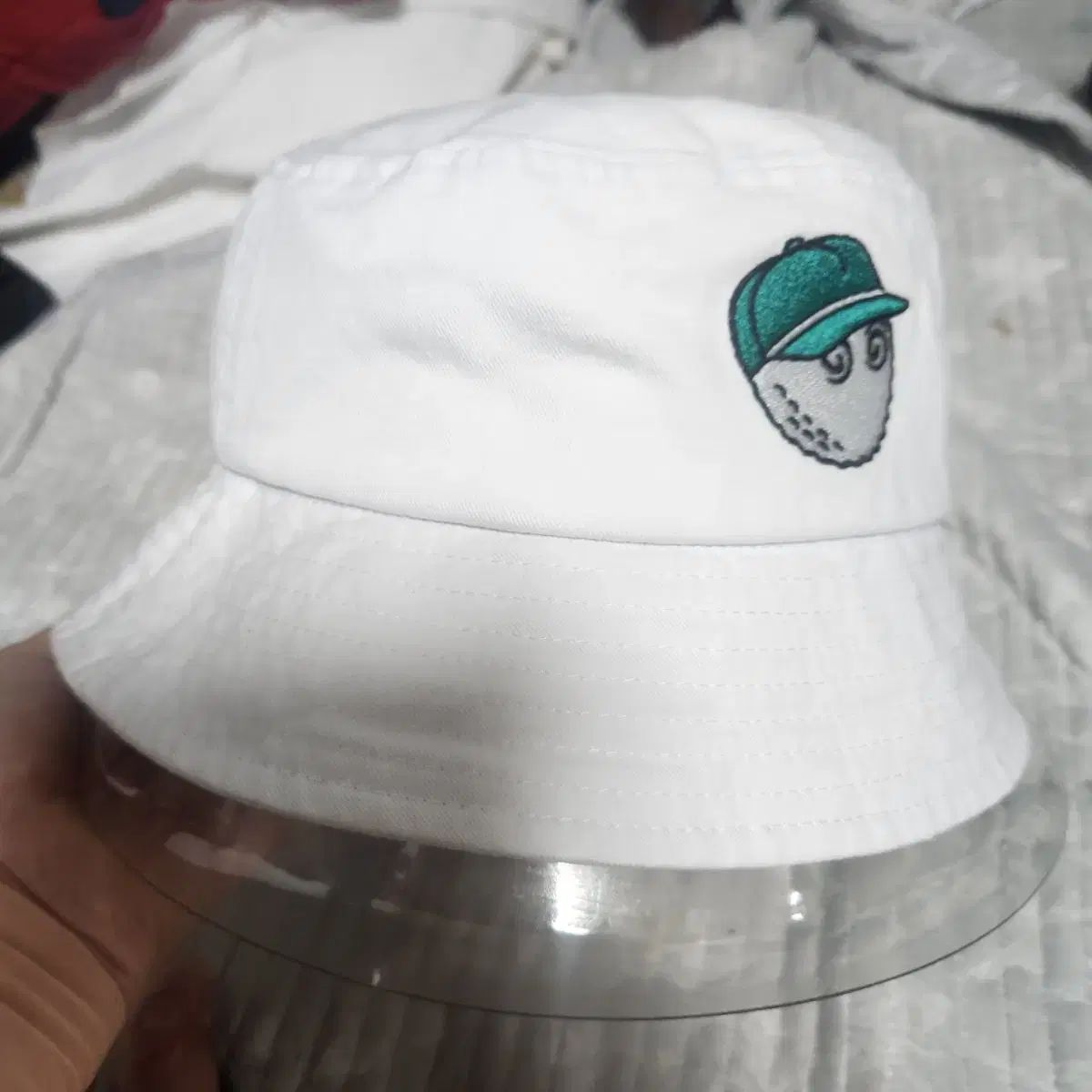 MALBON GOLF マルボンゴルフ 白 バケットハット - メルカリ