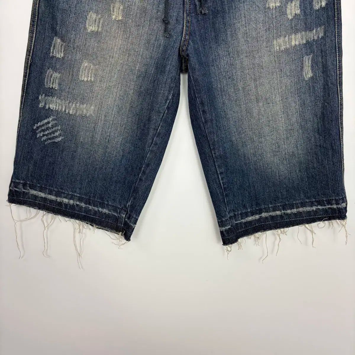 ドルチェアンドガッバーナ ハーフパンツ ハーフデニム 刺繍 ロゴ y2k