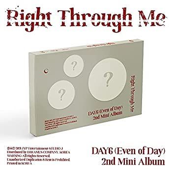 【】「非常に良い」［CD］DAY6 (Even of Day) 2ndミニアルバム - Right Through Me