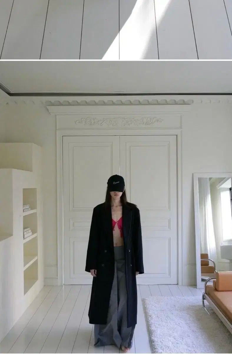 フレックル ノイア dewasa ピンタック ロングコート