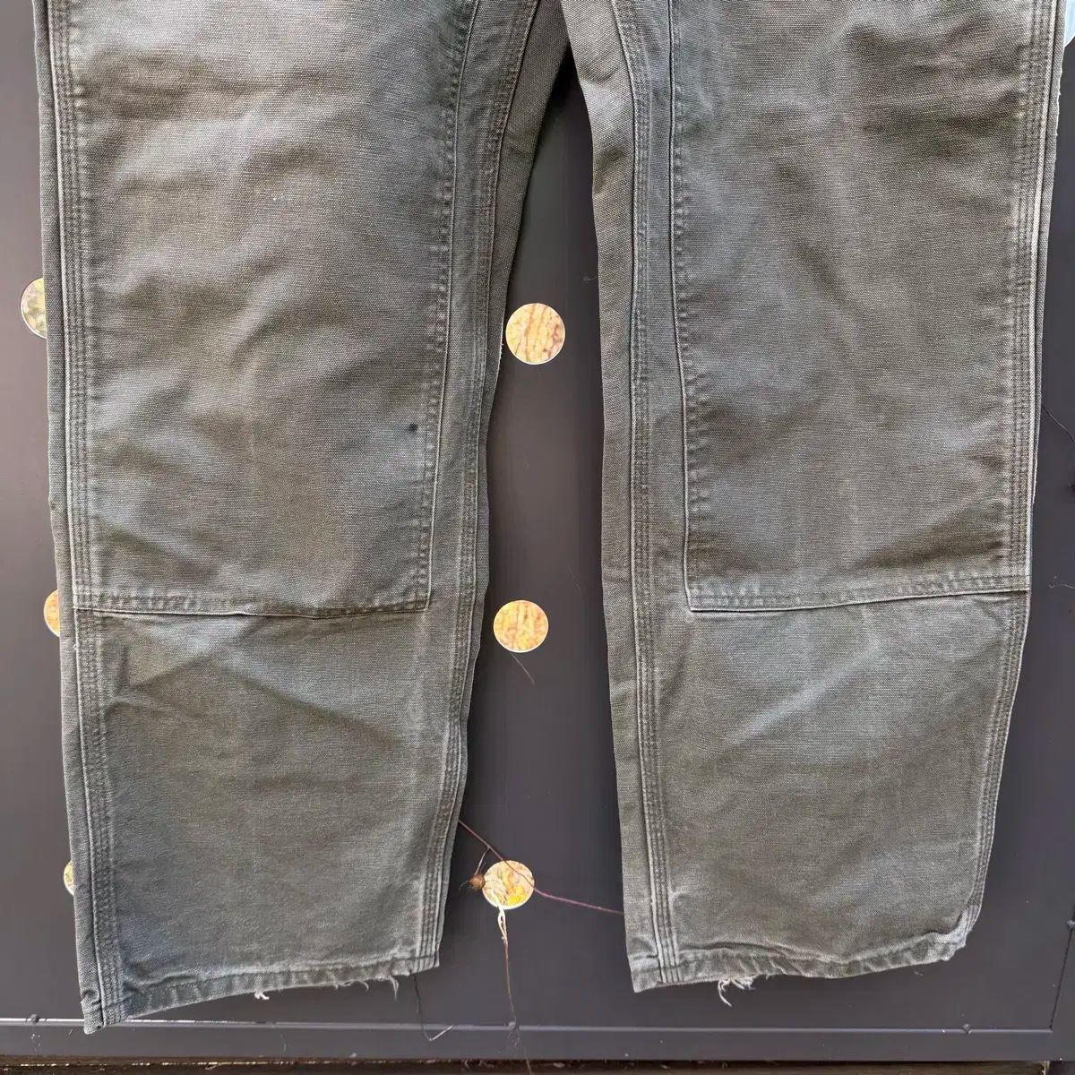 カーハート ダブルニー USA製 B01 MOS W28 L32 美品 Carhartt