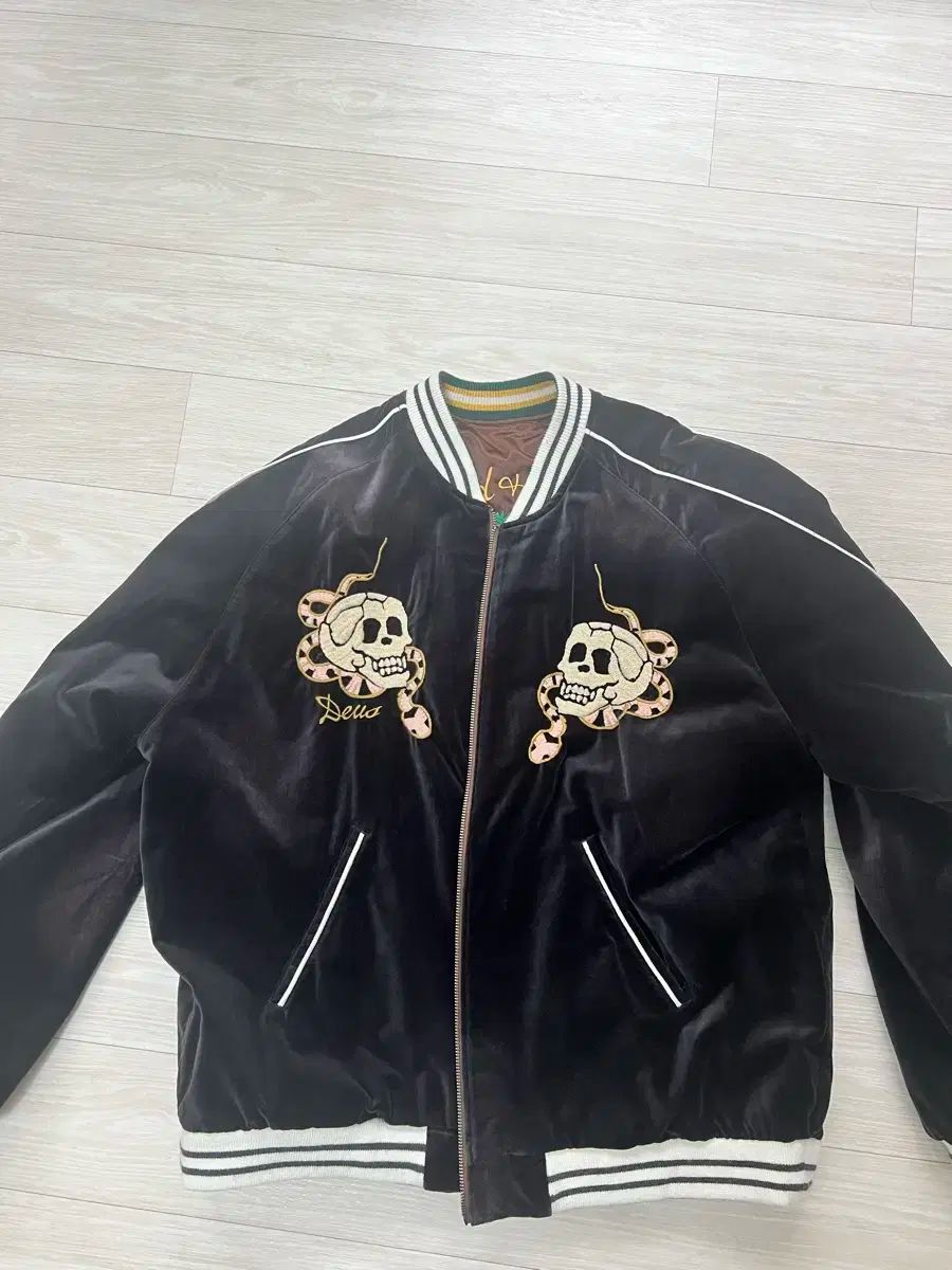 DEUS EX MACHINA デウスエクスマキナ リバーシブル スカジャン