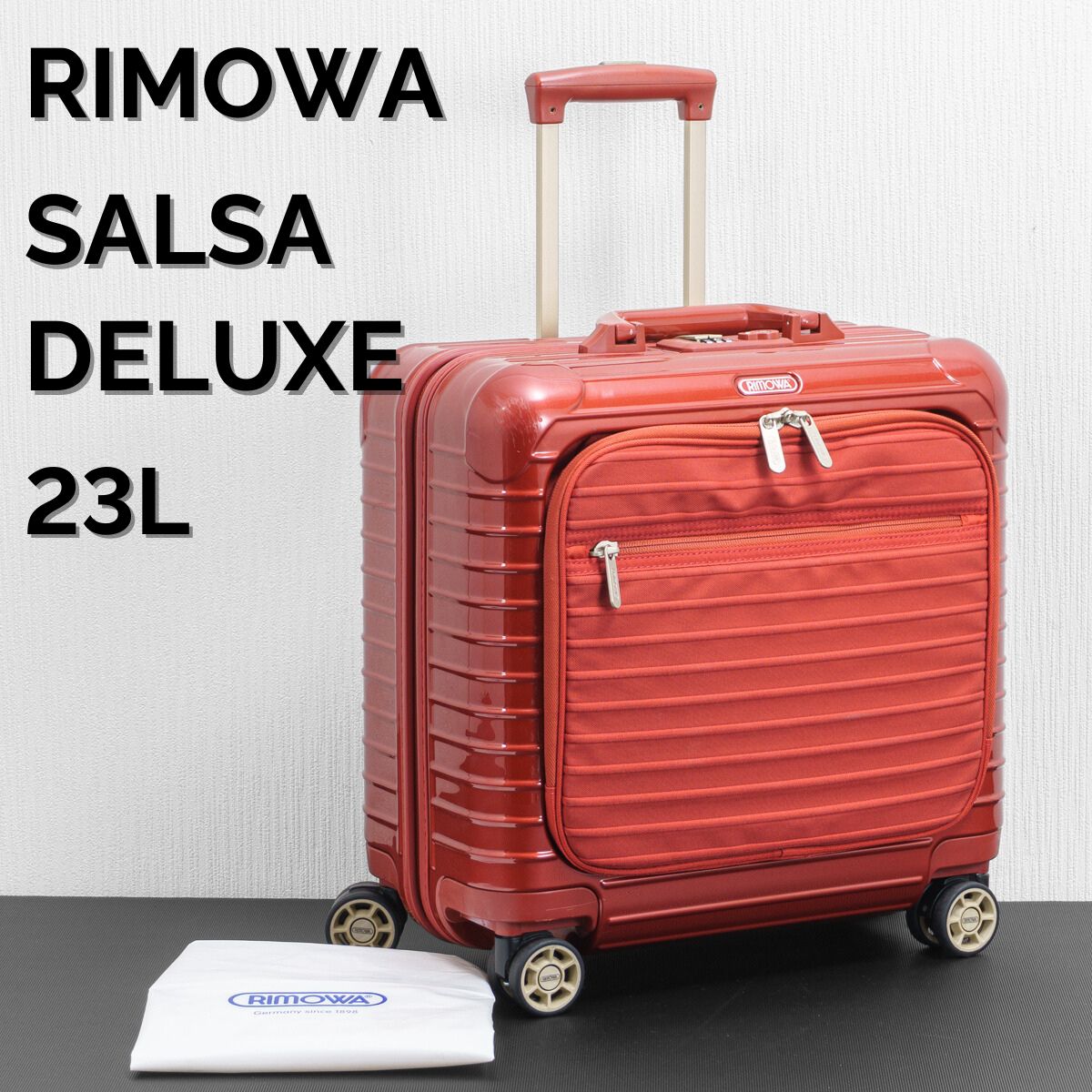 RIMOWA リモワ SALSA DELUXE サルサデラックス 23L 機内持ち込み 前面