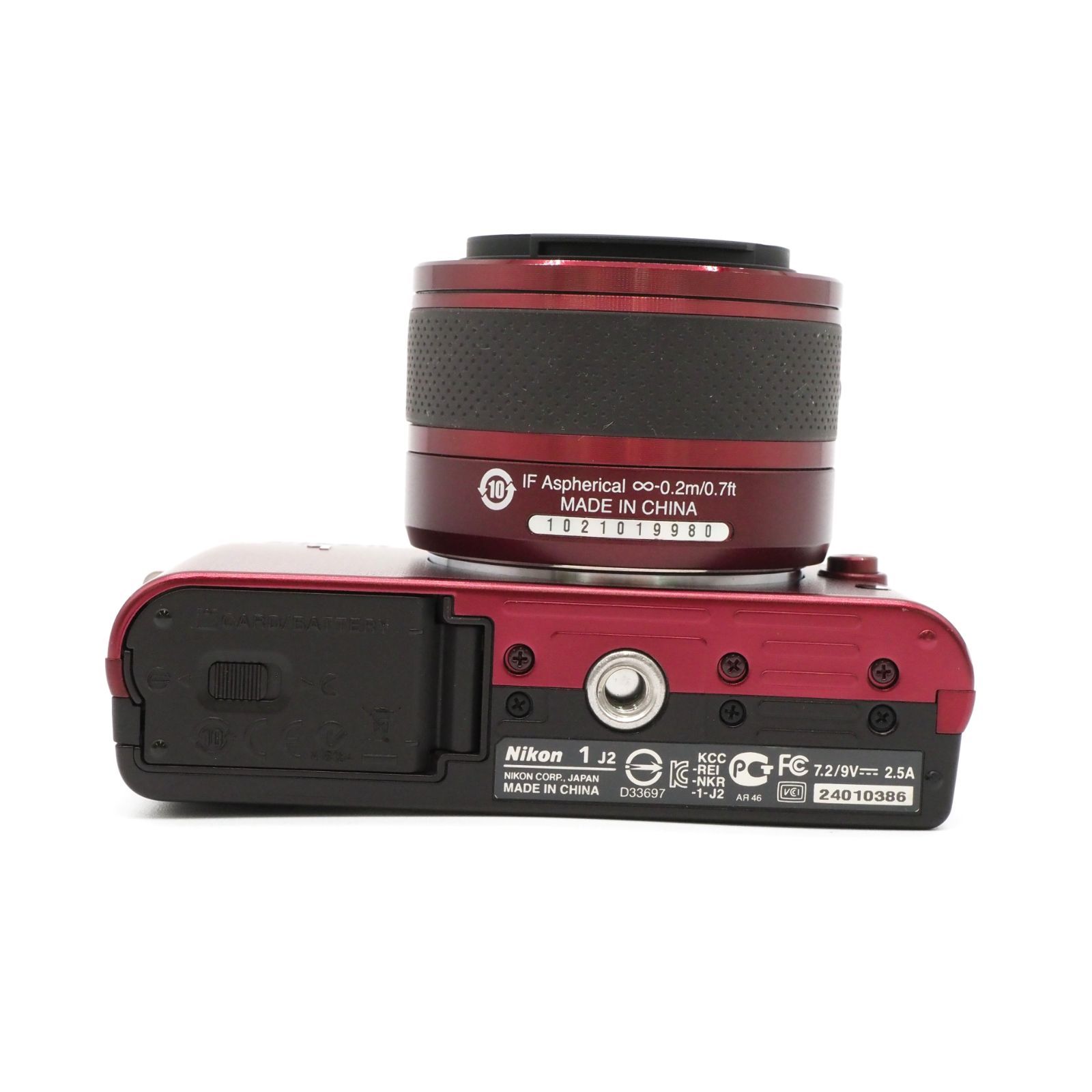 Nikon 1 J2 レッド ダブルズームキット Amazon | Nikon ミラーレス一眼 Nikon 1 J2 ダブルズームキット1