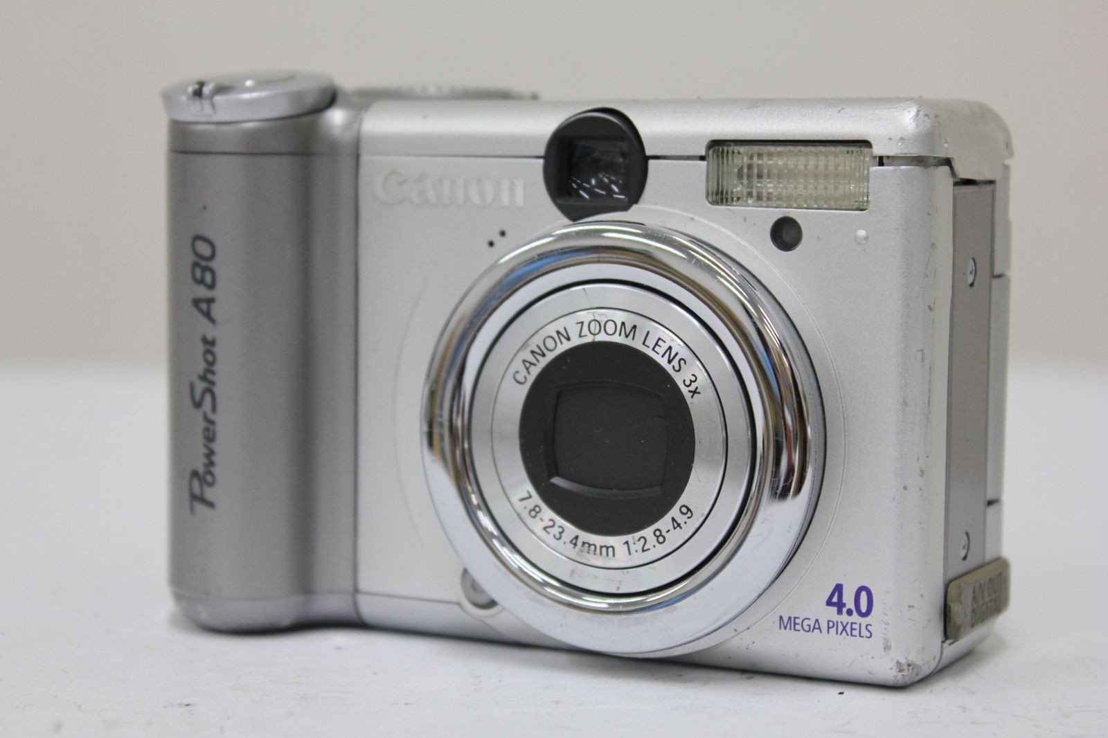 返品保証】 【便利な単三電池で使用可】キャノン Canon Power Shot A80