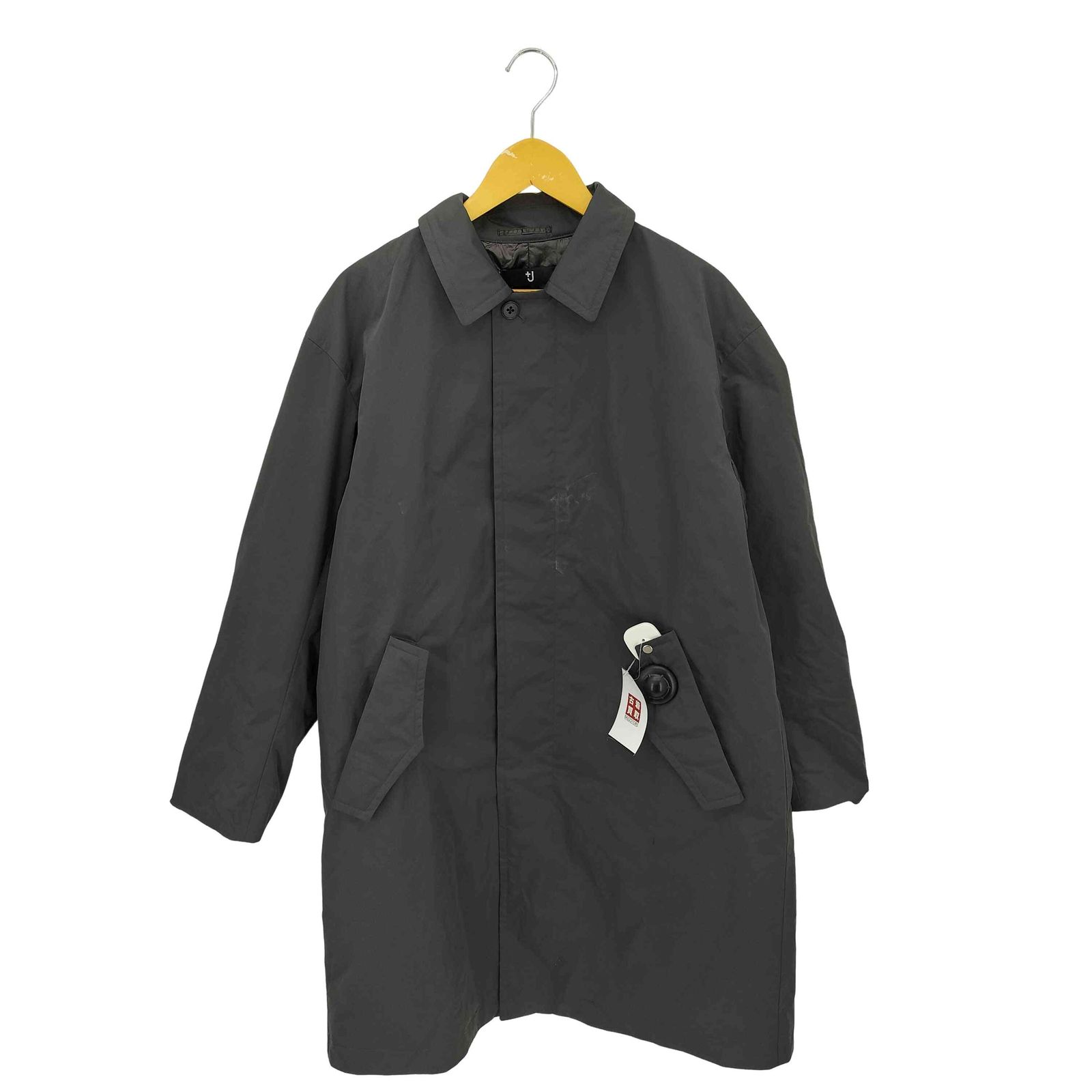 新品 ユニクロ ＋j パデッド オーバーサイズステンカラーコート M