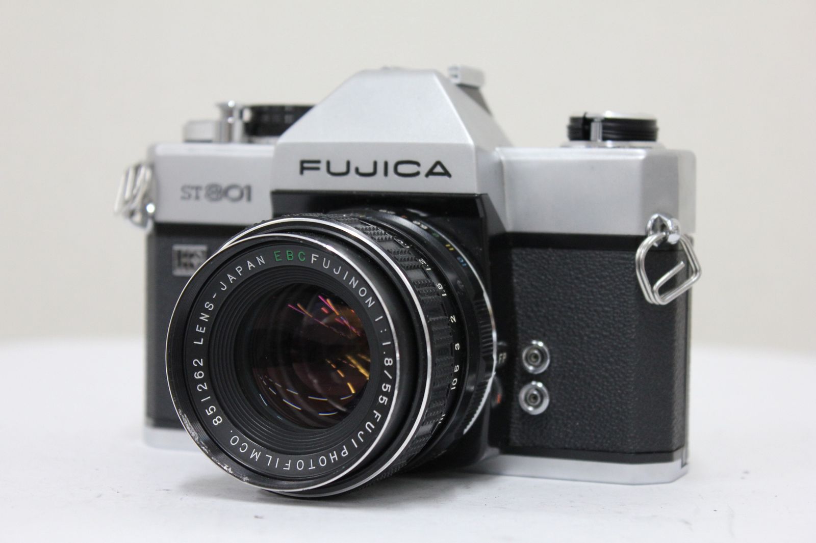 [完動品 測定済] Fujica ST801 Fujinon 55mm F1.8 返品保証】 フジカ FUJICA ST801 EBC FUJINON 55mm F1.8 ボディレンズ