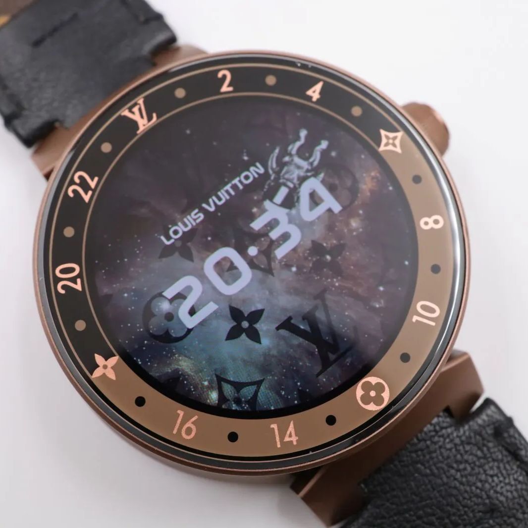 【付属品完備】 ルイヴィトン タンブール モノグラム ブラウン ビジネス 稼働 付属品完備】A（未使用品に近い）ルイヴィトン タンブールホライゾンV2