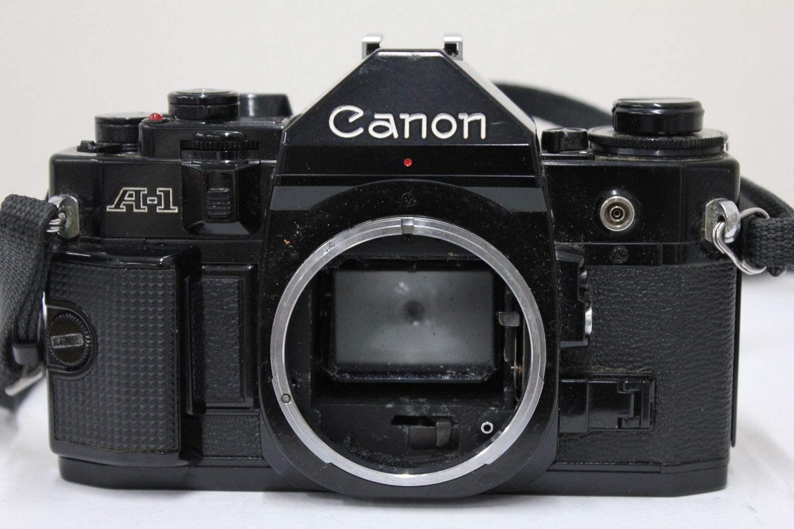 返品保証】 キャノン Canon A-1 ブラック NEW FD 50mm F1.8 ボディ