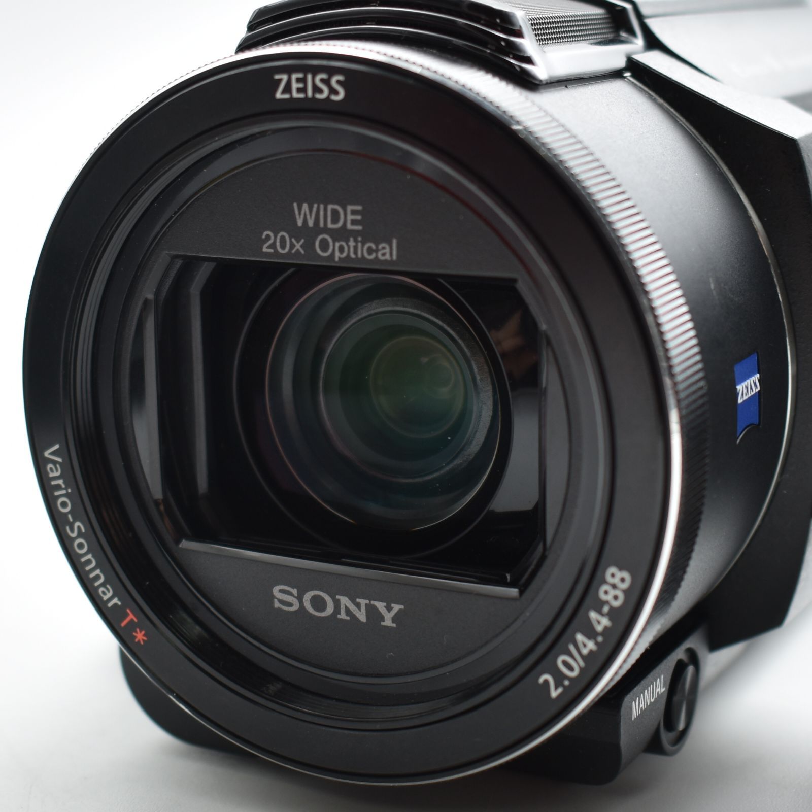 B#10271 SONY 4K ビデオカメラ Handycam FDR-AX60 ブラック 内蔵