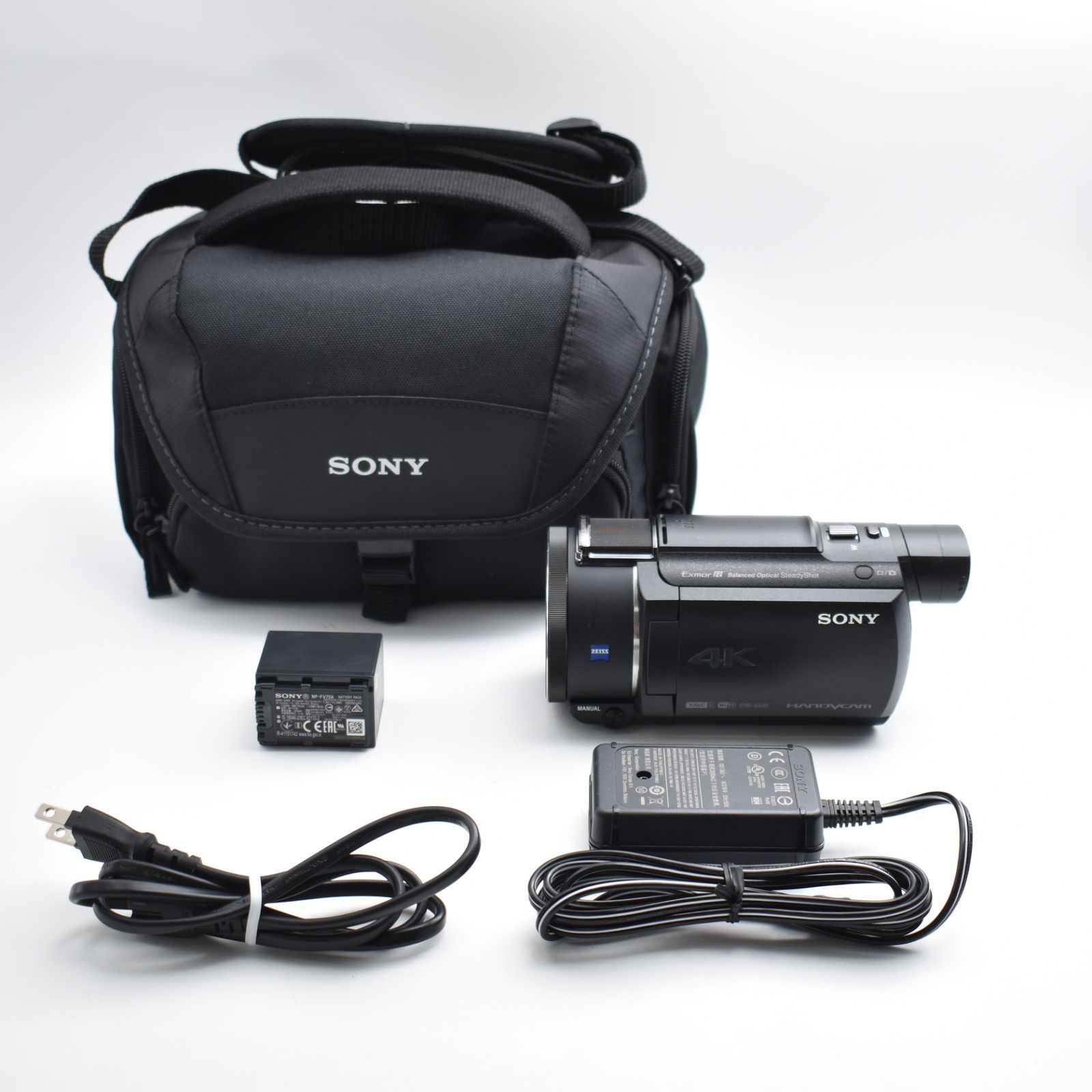 ビデオカメラ SONY 4K Handycam FDR AX60 Amazon.co.jp: Sony FDR-AX60 4K 64 GB Video Camera 20x Optical