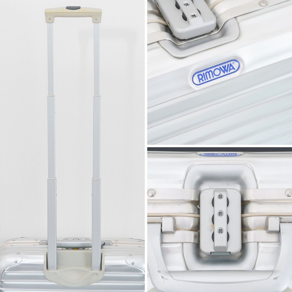 RIMOWA リモワ TOPAS トパーズ 28L 機内持ち込み 2輪 TSAロックベルト