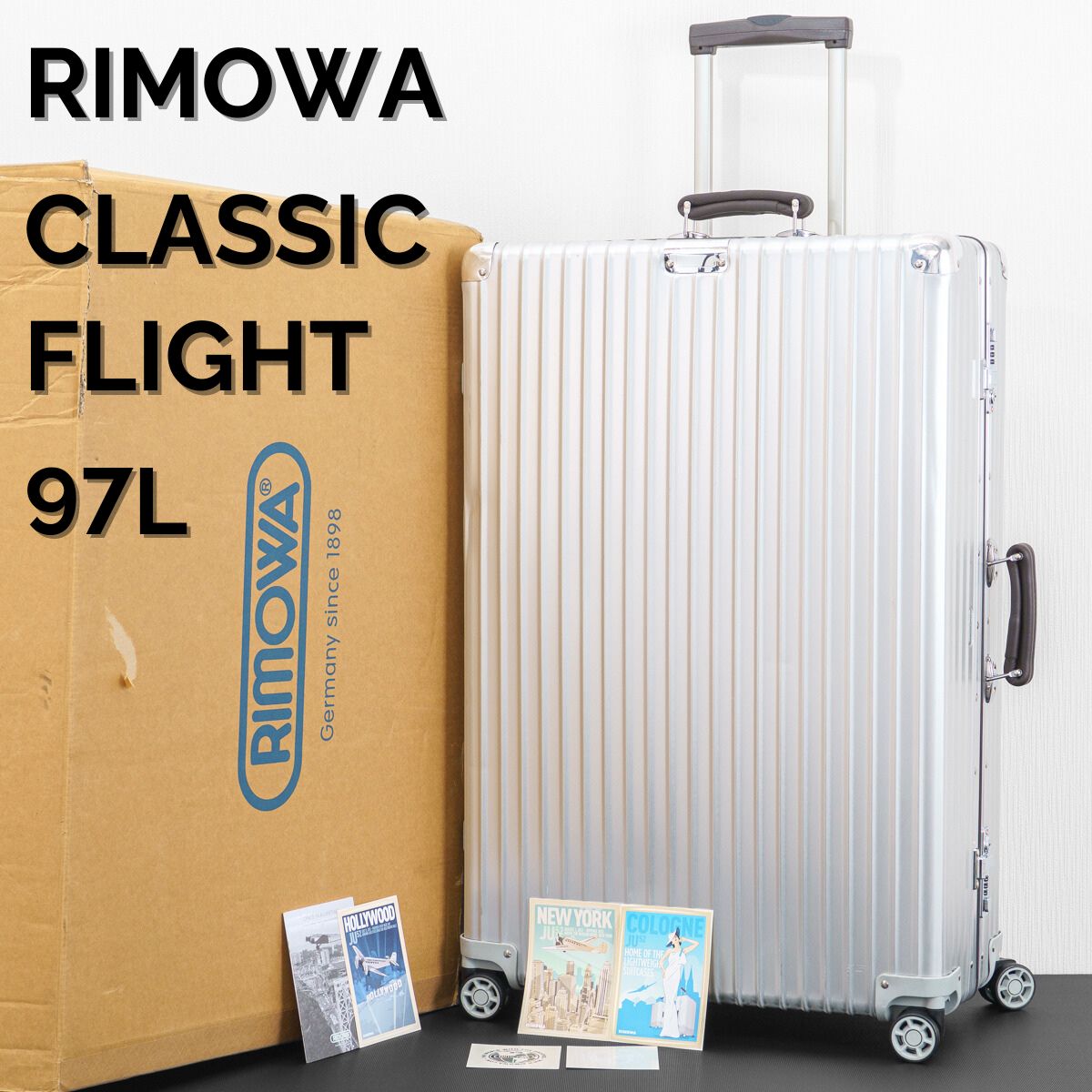 RIMOWA クラシックフライト 97L RIMOWA リモワ CLASSIC FLIGHT クラシックフライト 97L 4輪 TSAロック