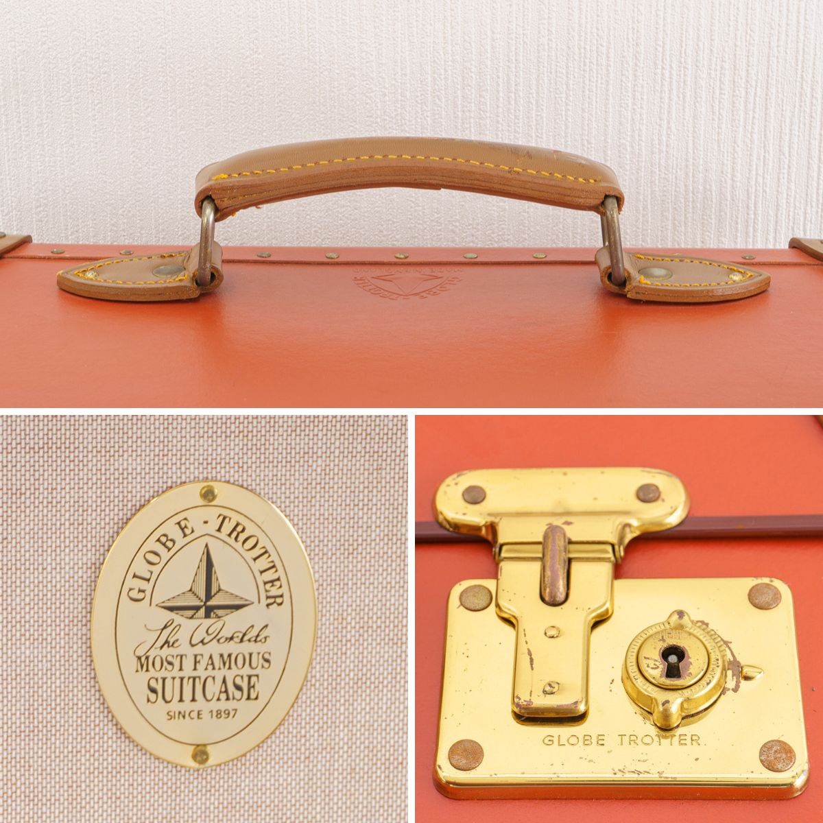 GLOBE-TROTTER グローブトロッター センテナリー ラージ チェックイン