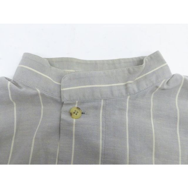 スペシャル 1980s issey miyake men ストライプ 長袖シャツ イッセイミヤケ ISSEY MIYAKE men L/Sストライププルオーバーシャツ