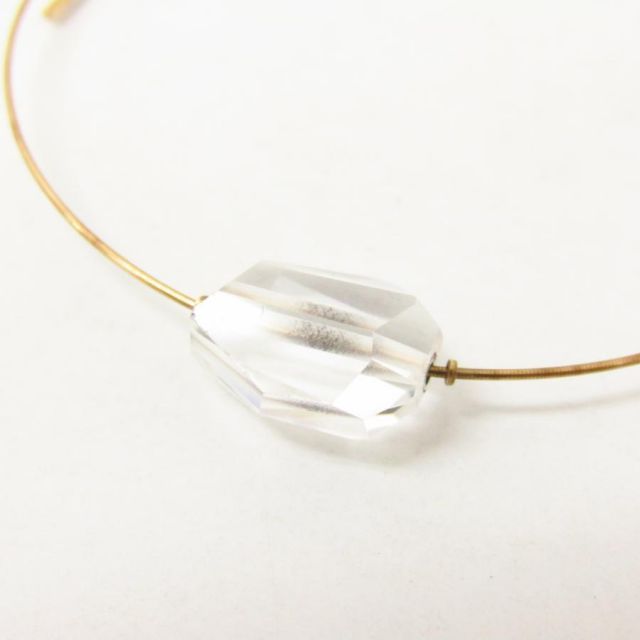 agete アガット バングル ブレスレット K10 金 ゴールド 約2.0g