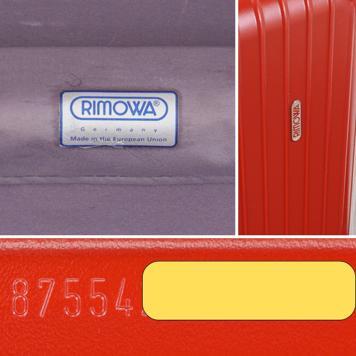 RIMOWA リモワ SALSA サルサ 51L 4輪 TSAロック キャビンプラス マット