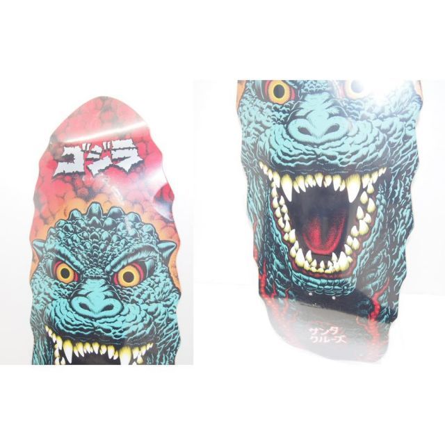 未使用】SANTACRUZ ゴジラVSサンタクルーズ DESTROYER 約11.0×32.0 inc