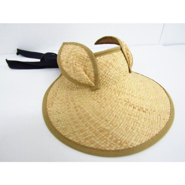 eLfinFolkxCA4LA エルフィンフォルク×カシラ 耳付きサンバイザー 帽子