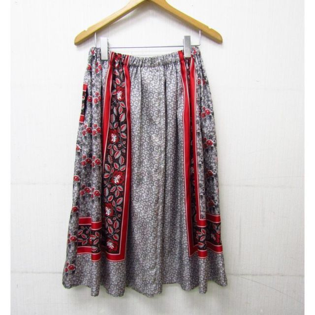 tricot COMMEdesGARCONS トリココムデギャルソン 総柄スカート 花柄 TR