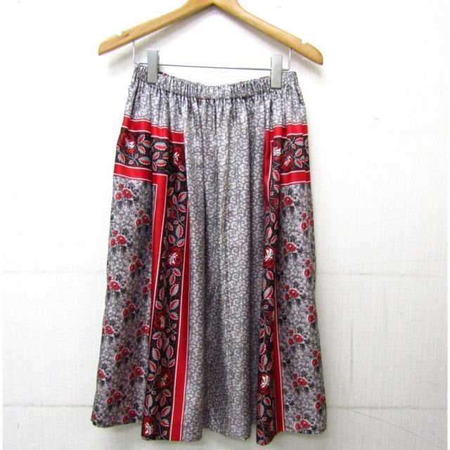 tricot COMMEdesGARCONS トリココムデギャルソン 総柄スカート 花柄 TR