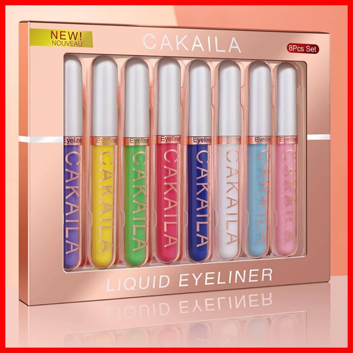 数量 01 マットリキッドアイライナーキット 防水長持ち速乾性スムーズスマッジングなしカラフルリキッドアイライナーペンハイピグメントアイライナーペンシルセット