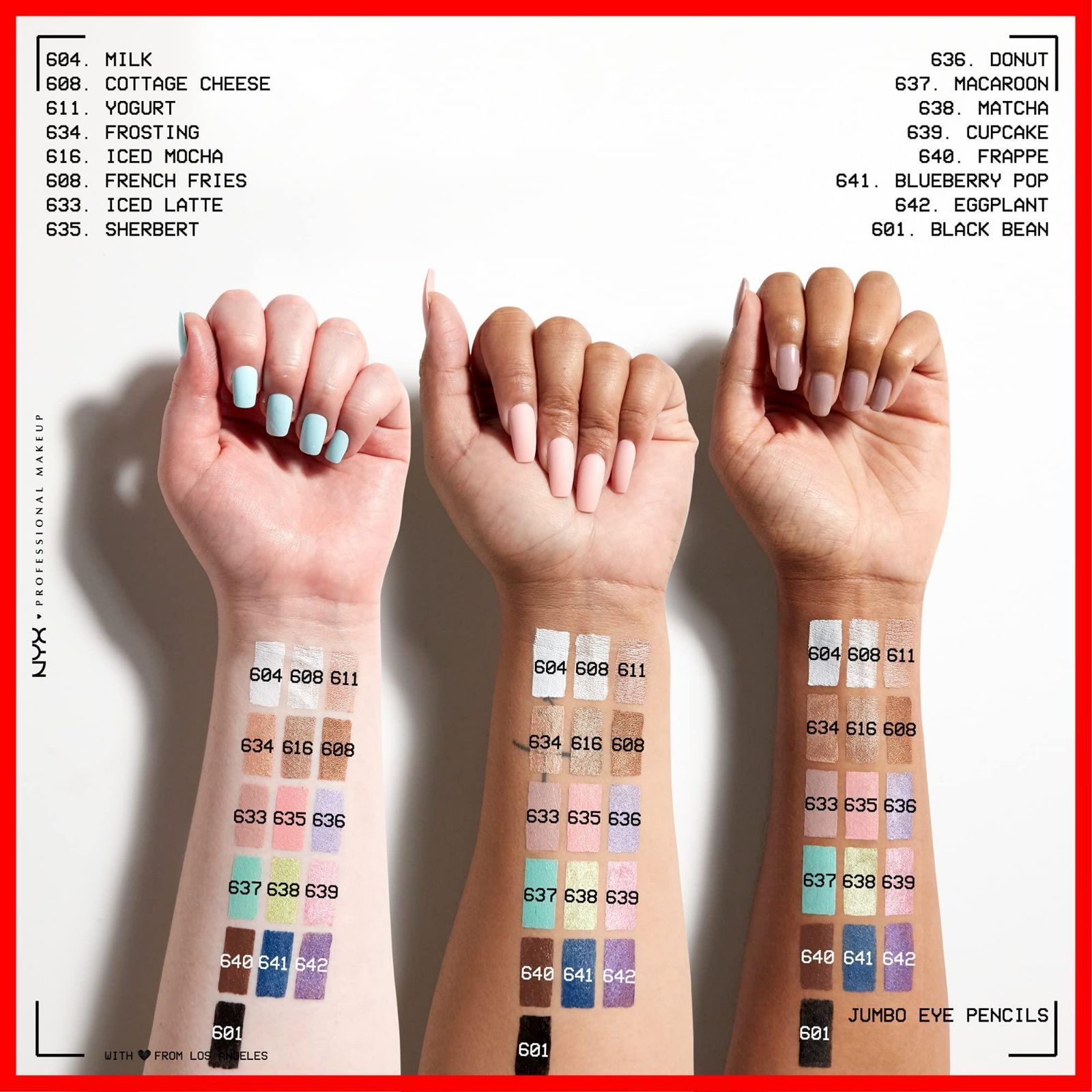 JUMBO EYE PENCIL NYX JEP 604 MILK 海外直送品