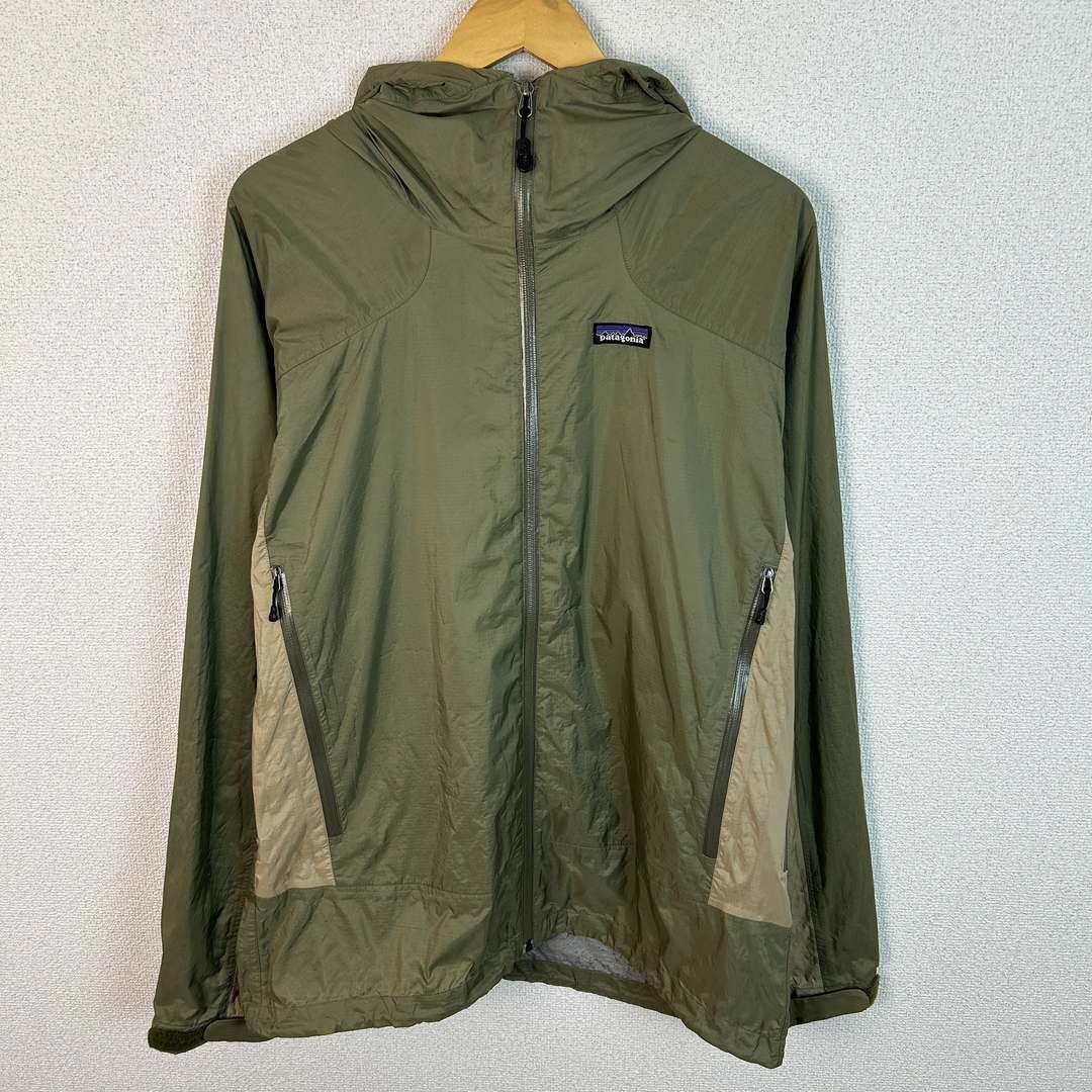 patagonia パタゴニア ナイロンジャケット ロゴワッペン ジップアップ 