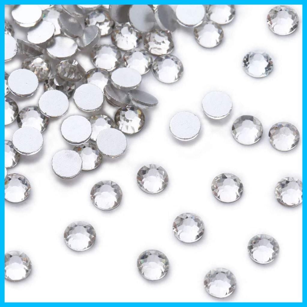サイズ ss 12 4320粒 3 2 mm 30 ホワイト 高い採光 ネイルを飾てと服装使用 DIY ラインストーン 大容量 XIULI
