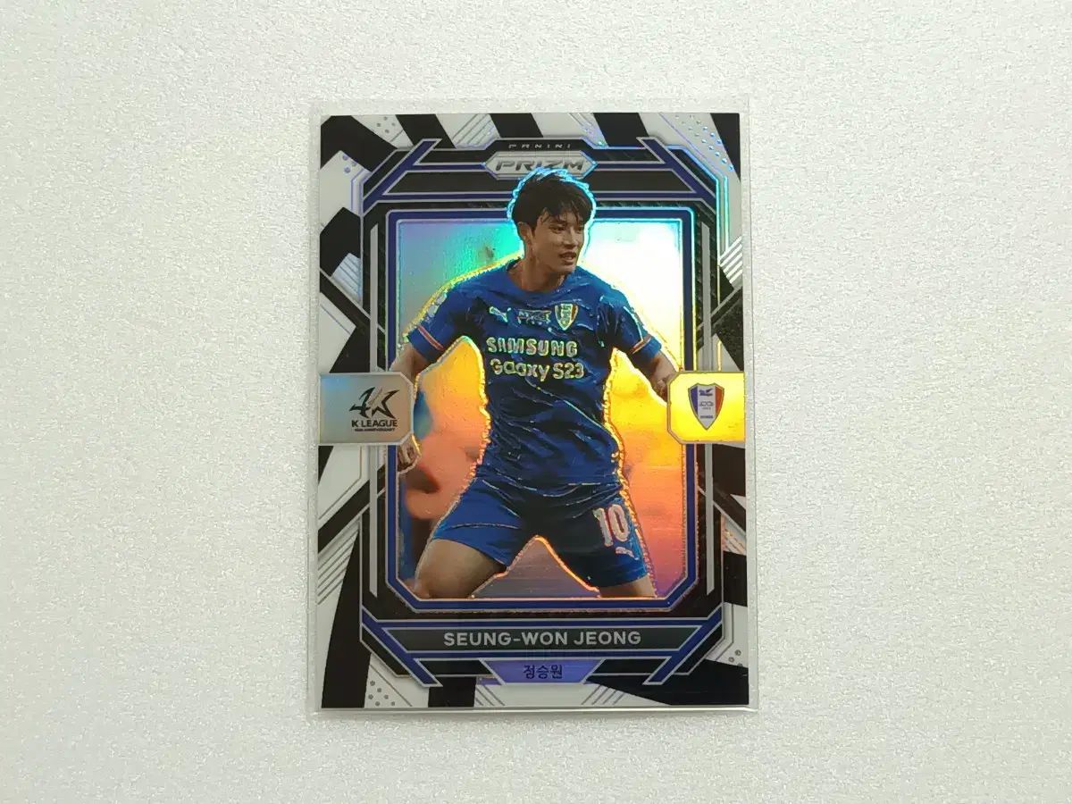 Kリーグ 2024 PANINI 車勝元(チョン・スンウォン) 水原三星ブルーウィングス 限定カード