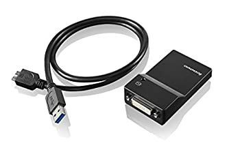 【中古】「未使用品」レノボ・ジャパン USB 3.0 - DVI/VGA モニター・アダプター 0B47072