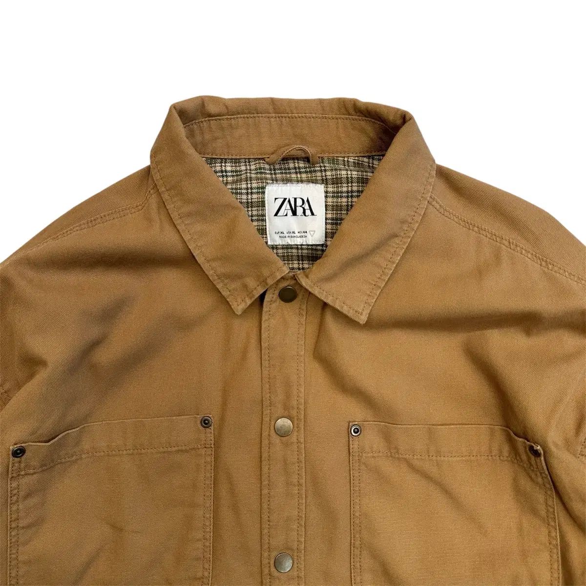 XL ザラ フランネル ウォーク シャツジャケット
