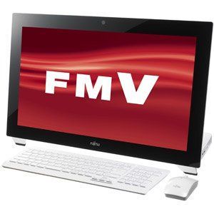 【】「未使用品」富士通 ESPRIMO WH77/M [] FMVW77MW (スノーホワイト)