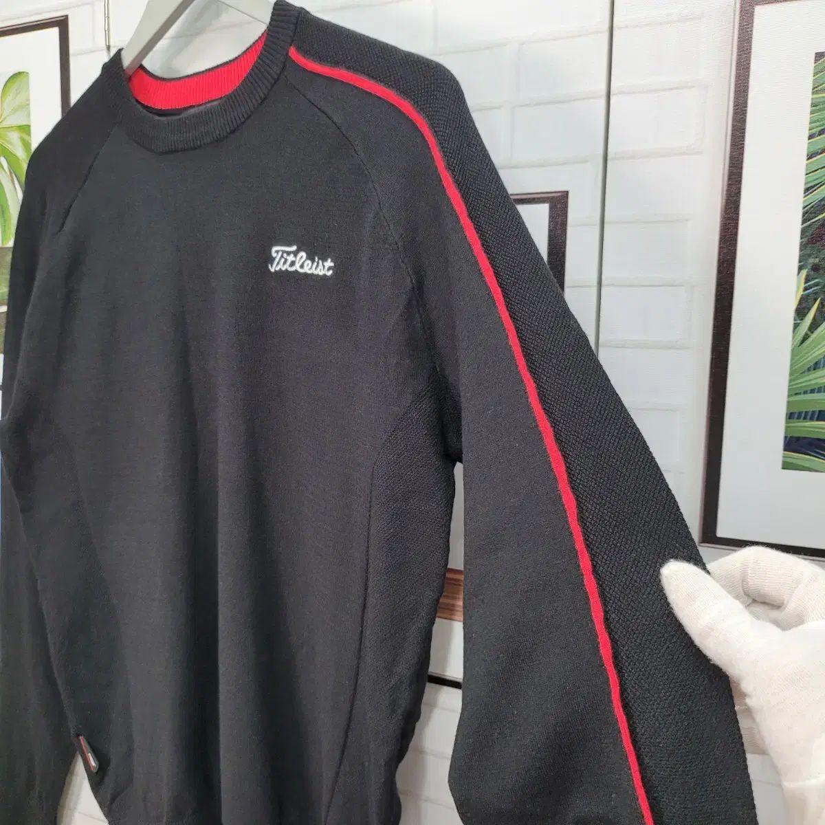 タイトリスト 長袖 ゴルフ ニット セーター Mサイズ - メルカリ