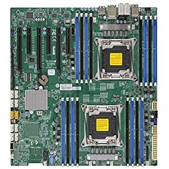 【中古】「未使用品」Supermicro x10dax-oデュアルlga2011?/ Intel c612?/ ddr4?/ sata3?u0026 usb3?. 0?/ A u0026 2gbe / EATXサーバーマザーボード